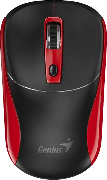 Миша Genius NX-7123 Wireless Black/Red (31030043402) - зображення 1