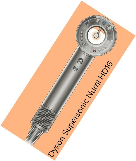 Suszarka do włosów Dyson Supersonic Nural HD16 Pastelowy róż/Różowe złoto (113407-01) - obraz 1