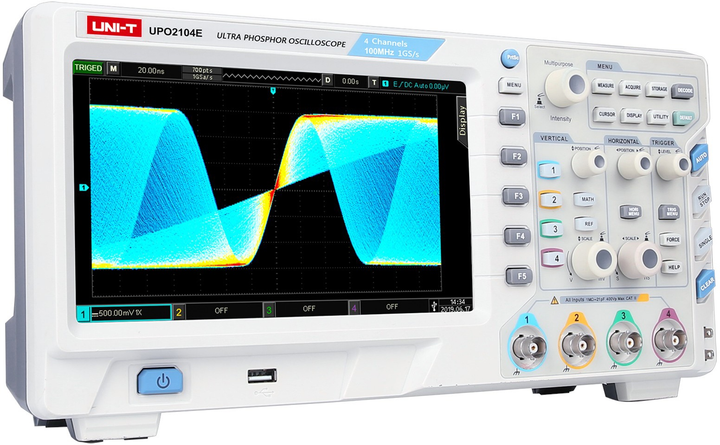 Oscyloskop UNI-T UPO2104E (5901890074704) - obraz 2