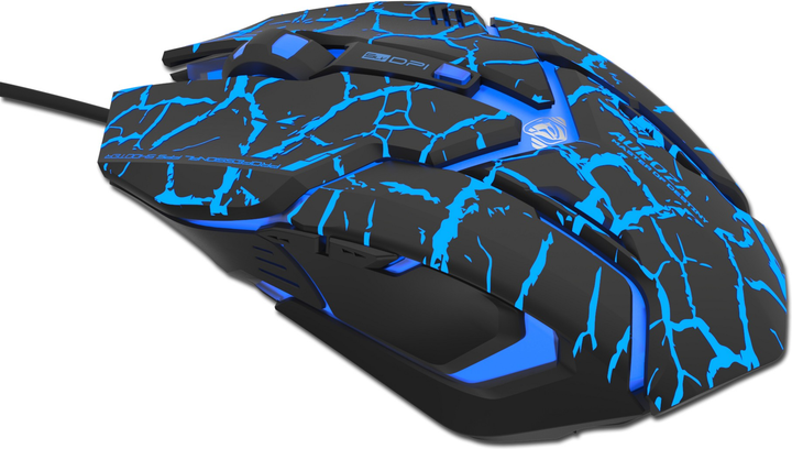 Mysz E-Blue Auroza Gaming e-Box USB Black (EMS639BKCA-IU) - obraz 5