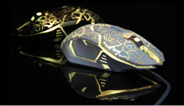 Mysz E-Blue Auroza Gaming USB Black (EMS639BKCA-IU) - obraz 10