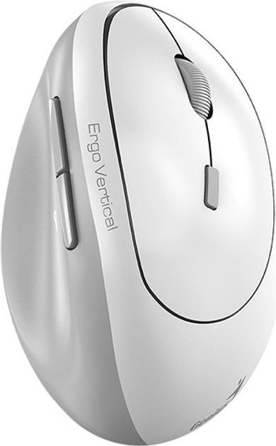 Миша Genius Ergo 8350S Wireless/Bluetooth White/Grey (31030041401) - зображення 1