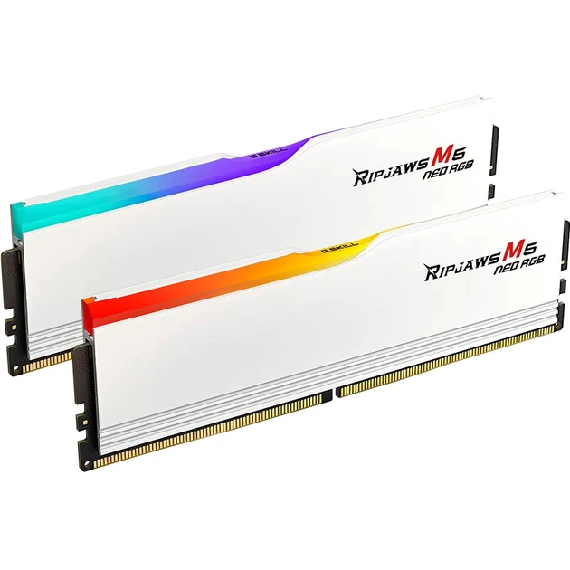 Модуль памяти DDR5 2x32GB/6000 G.Skill Ripjaws M5 Neo RGB White