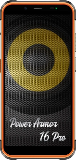 Мобильный телефон Ulefone Power Armor 16 Pro 4/64GB Black/Orange (6937748734840) - Фото 2 Мобильный телефон Ulefone Power Armor 16 Pro 4/64GB Black/Orange (6937748734840) - изображение 2