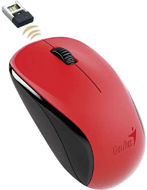 Mysz Genius NX-7000 Wireless Red (31030016403) - obraz 3