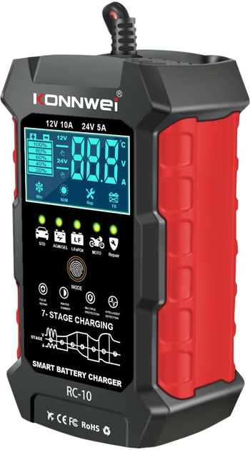 Prostownik Konnwei RC-10 (5901890097086) - obraz 3
