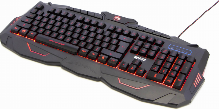 Комплект дротовий Marvo KM400 Black (KM400+G1) - зображення 8