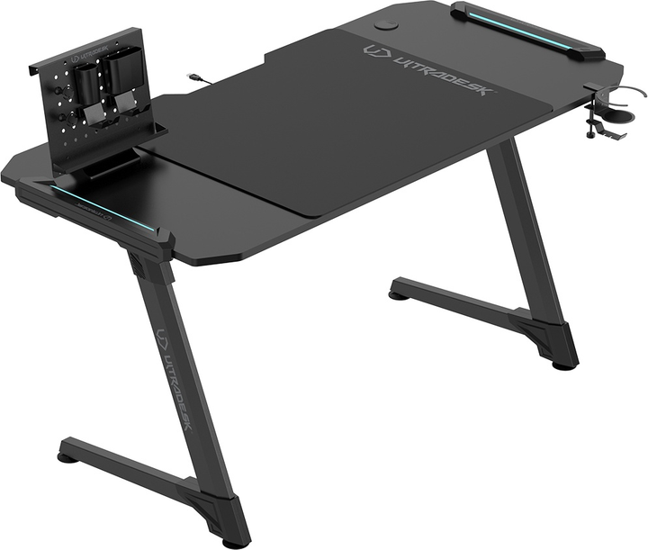 Ігровий стіл ULTRADESK Space XXL V2 Black (UDESK-SP-XL) - зображення 5