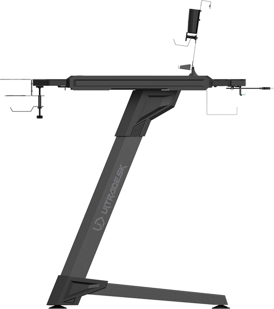 Ігровий стіл ULTRADESK Space XXL V2 Black (UDESK-SP-XL) - зображення 9