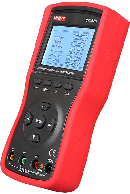 Trójfazowy miernik parametrów elektrycznych UNI-T UT267B (5901890096218) - obraz 3