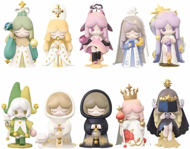 Коллекционная фигурка-сюрприз с аксессуарами 52Toys Laplly Song of The Tarot (6958985026437) - изображение 3