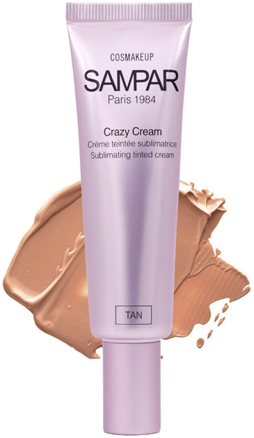 Podkład do twarzy Sampar Crazy Cream Tan w tubce 30 ml (3443551143654) - obraz 2