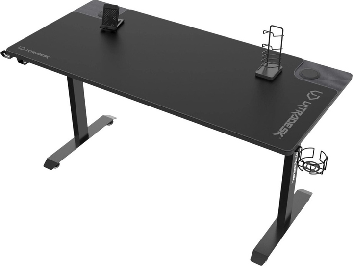 Ігровий стіл ULTRADESK Momentum Black (UDESK-MM-BK) - зображення 1