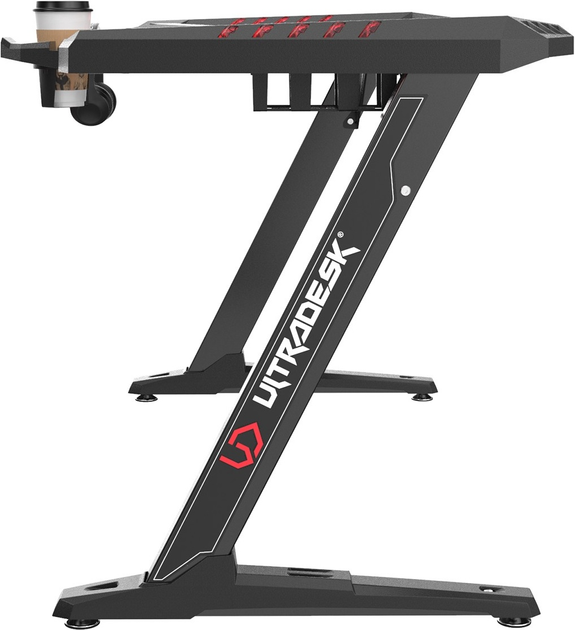 Ігровий стіл ULTRADESK Rocket Black (UDESK-RT-BB) - зображення 3