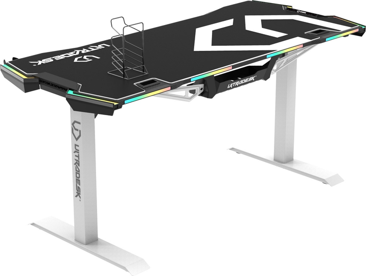 Ігровий стіл ULTRADESK Force Snow White (UDESK-FO-WW) - зображення 7