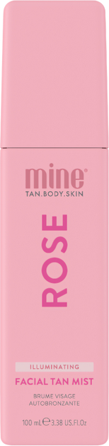 Спрей для автозасмаги обличчя Mine Tan.Body.Skin Rose 100 мл (9347108049151) - зображення 1