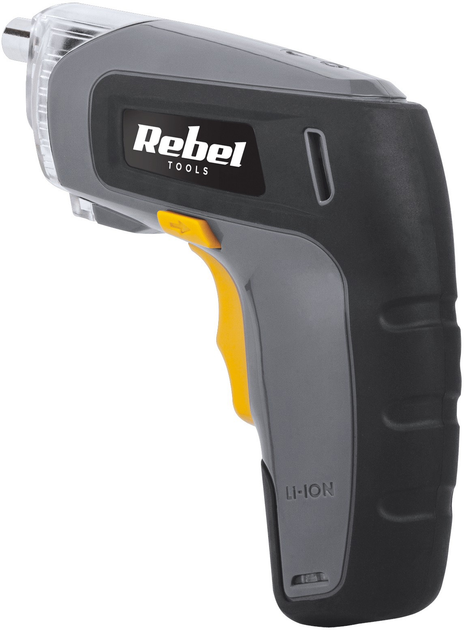 Wkrętarka akumulatorowa Rebel 3.6 V 1300 mA RB-1001 (5901890041614) - obraz 3