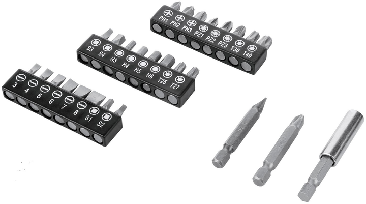 Wkrętarka akumulatorowa Rebel 3.6 V 1300 mA RB-1001 (5901890041614) - obraz 4
