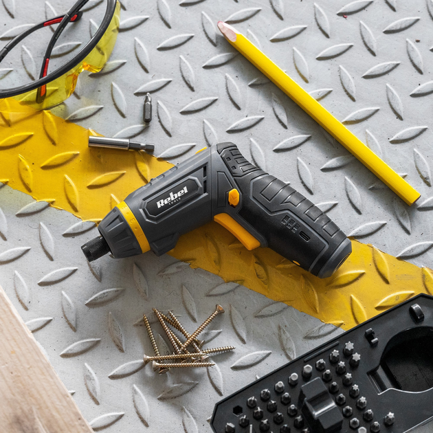Електровикрутка акумуляторна Rebel RB-1003 (5901890103466) - зображення 6