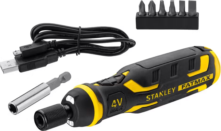 Wkrętak - zestaw akumulatorowy Stanley FatMax Power-Assist FMHT66719-0 4 V 1.5 Ah (3253560667191) - obraz 2