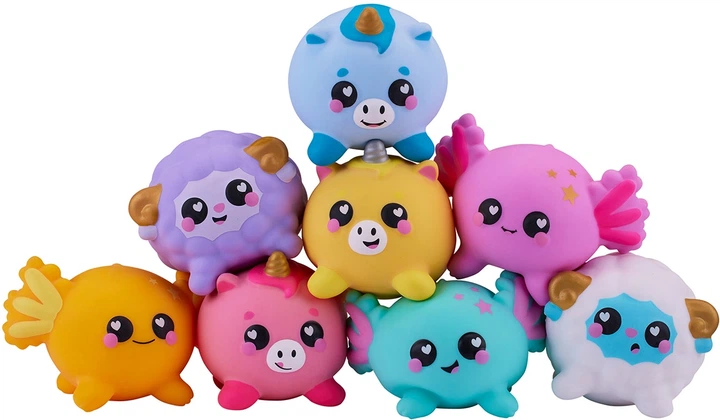 Kolekcjonerska zabawka antystresowa Smooshzees Luvzees Jednorożec Bolc (08224) (5029736082246) - obraz 4