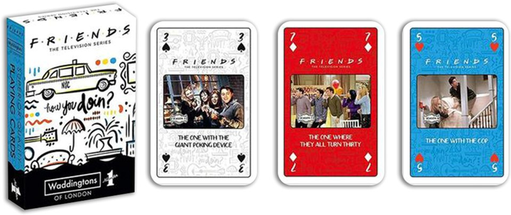 Гральні карти Winning Moves Friends Winning Moves (35866) (5036905035866) - зображення 2