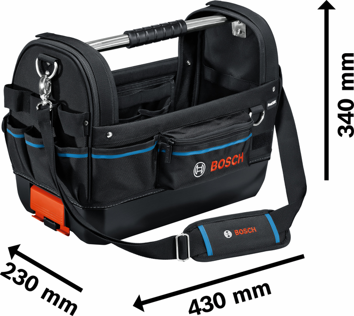 Сумка для інструментів Bosch GWT 20 (1600A025L6) (4059952601908) - зображення 2
