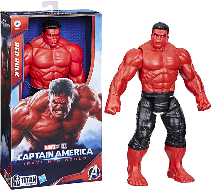 Figurka Hasbro Kapitan Ameryka Wspaniały nowy świat Czerwony Hulk (F9299) (5010996204837) - obraz 5