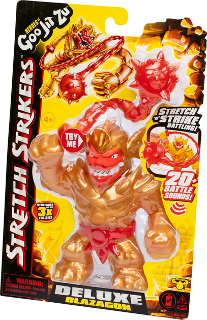 Rozciągliwa figurka GooJitZu Bohaterowie GooJitZu Blazagon deluxe (630996429310) - obraz 4