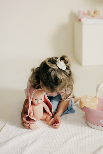 Wanienka dla lalki Smoby Toys Baby Nurse z prysznicem elektrycznym i podświetleniem z akcesoriami (7600220386) (3032162203866) - obraz 10