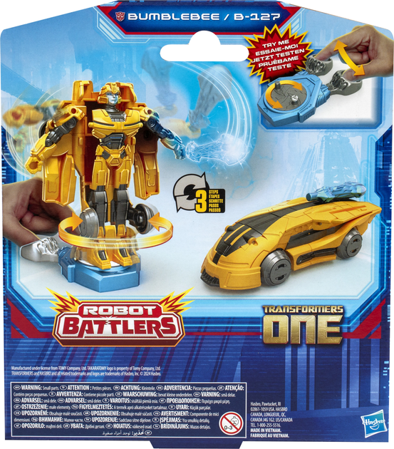 Zabawka-transformer Hasbro Transformers: Nowa generacja Bumblebee 11.5 cm (F9203_F9390) (465141769) (5010996194565) - obraz 5