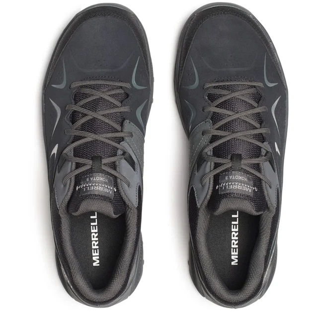 Кроссовки мужские для треккинга Merrell Yokota 3 WP Mns black 46.5 (100083571) - Фото 6 Кроссовки мужские для треккинга Merrell Yokota 3 WP Mns black 46.5 (100083571) - изображение 6