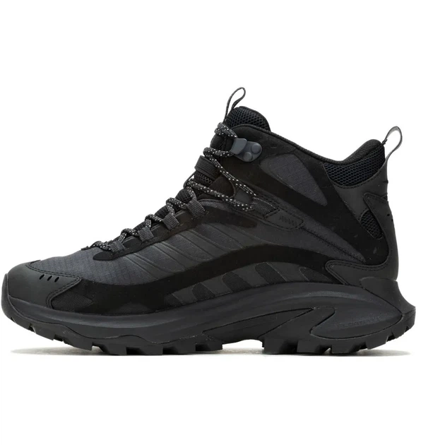 Черевики Merrell Moab Speed 2 Mid GTX Mns Black 43.5 (100016734) - Фото 3 Черевики Merrell Moab Speed 2 Mid GTX Mns Black 43.5 (100016734) - зображення 3