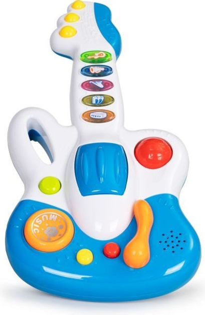 Gitara elektryczna dla dzieci Huanger z melodiami 37 cm HE0503 (5903769977741) - obraz 4