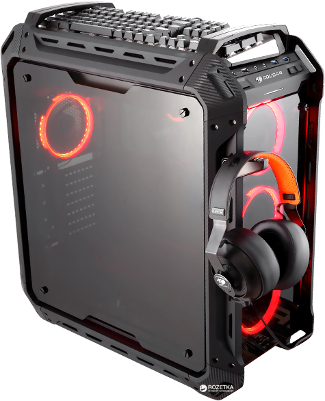 Корпус Cougar Panzer EVO Black - Фото 6 Корпус Cougar Panzer EVO Black - изображение 6
