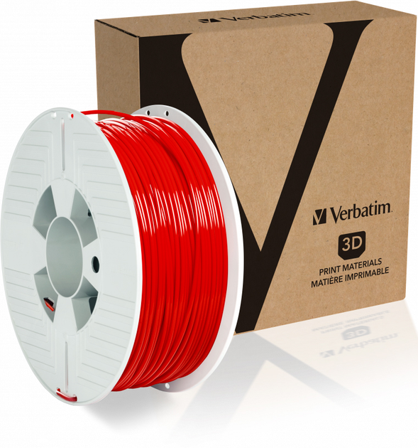 Filament do wkładu Verbatim 2.85 mm 1 kg Red (55330) - obraz 3