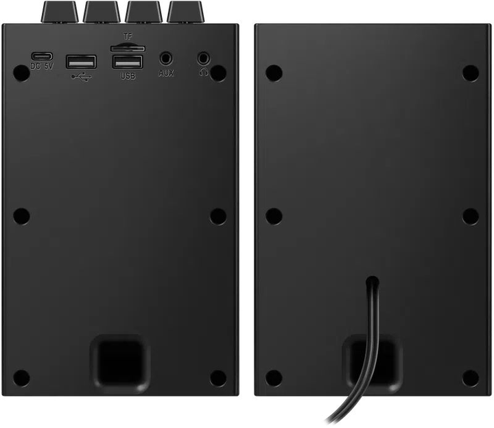 System akustyczny Defender Futuro 20W LED Bluetooth Black (4745090828733) - obraz 8