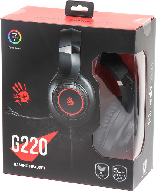 Słuchawki A4Tech Bloody G220 Black (4711421957304) - obraz 5