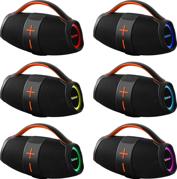 Портативна колонка Defender Beatbox 24 25W RGB Black (4745091890432) - зображення 2