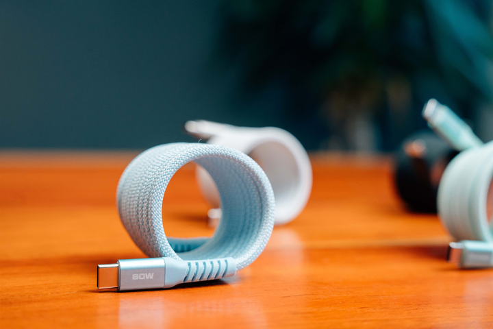 Кабель Verbatim 60 Вт, USB-C–USB-C, 120 см Зелений (31864) - зображення 8