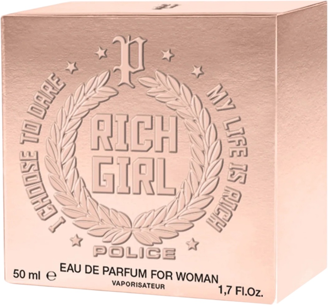 Woda perfumowana damska Police Rich Girl 50 ml (679602001373) - obraz 3