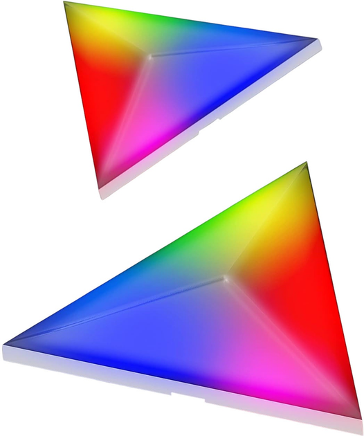Lampa ścienna Monster Smart Prism LED 3D Start Kit Panels (MLB71034WW) - obraz 2
