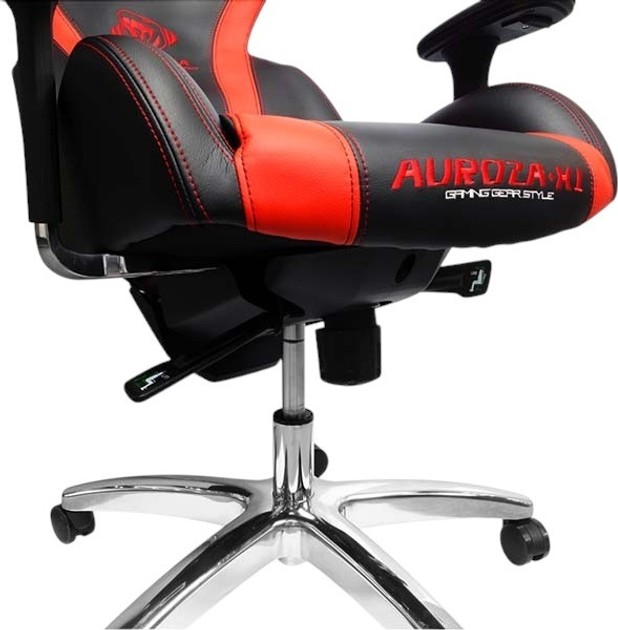 Fotel gamingowy E-Blue Auroza X1 Red (EEC301REAA-IA) - obraz 11