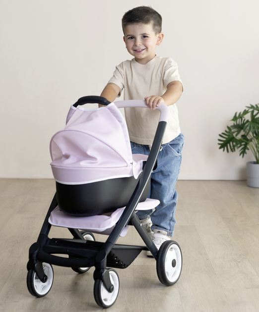Wózek dla lalki Smoby Maxi-Cosi 3 w 1 spacerowy i głęboki 54.5 x 38.5 x 64 cm (7600253121) - obraz 5