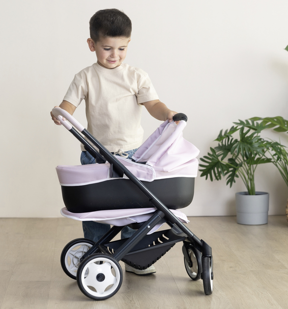 Wózek dla lalki Smoby Maxi-Cosi 3 w 1 spacerowy i głęboki 54.5 x 38.5 x 64 cm (7600253121) - obraz 8