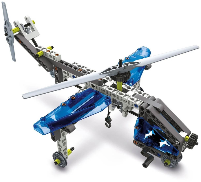 Конструктор Clementoni Science & Play Aeroplanes & Helicopters 10 в 1 200 деталей 75028 (8005125750283) - зображення 3