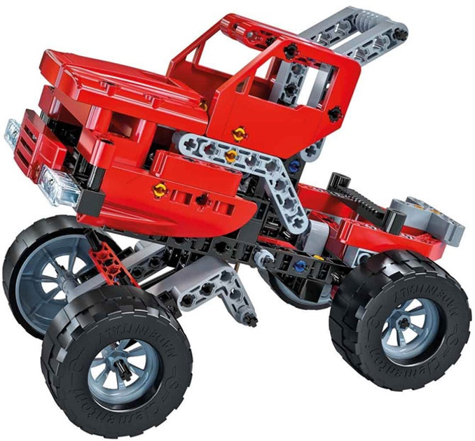 Zestaw klocków Clementoni Science & Play Monster Truck 10 w 1 200 elementów 75038 (8005125750382) - obraz 3