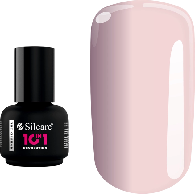 База для нігтів Silcare Revolution 10 в 1 Light Pink 15 г (5902560569537) - зображення 1