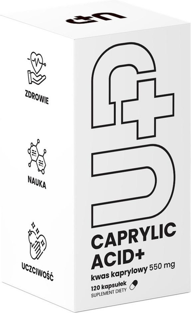 Suplement diety Up Health Pharma Caprylic Acid+ 120 kapsułek (5905771809027) - obraz 1