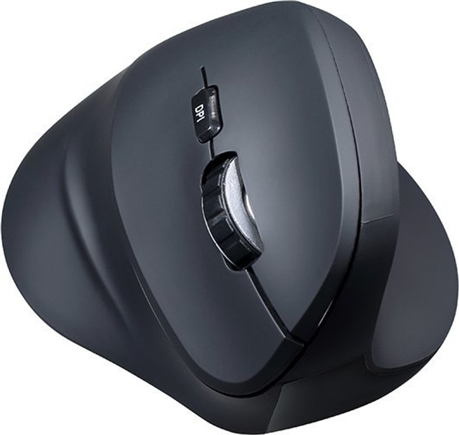 Mysz Powerton Shark Black (8590274849174) - obraz 5